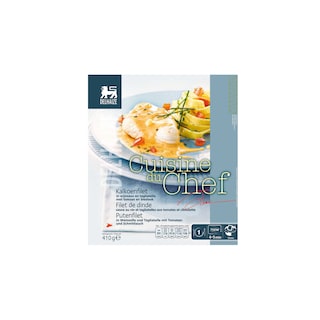 Delhaize | Kalkoenfilet in witte wijnsaus | Tagliatelle 