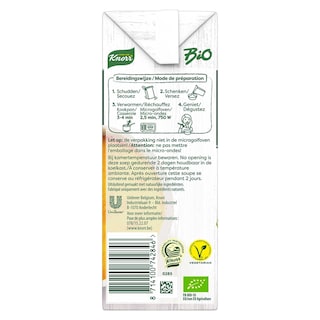 Knorr | Soep in brik | Pompoen en Wortel| 1 L | Bio 