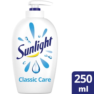 Sunlight | Vloeibare Zeep | Classic Care  | Pomp 25 cl