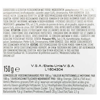 Delhaize | Pistaches | Poivre et sel 