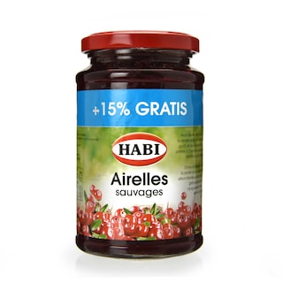 Habi | Airelles | Sauvages | 420g+15% gratuit 