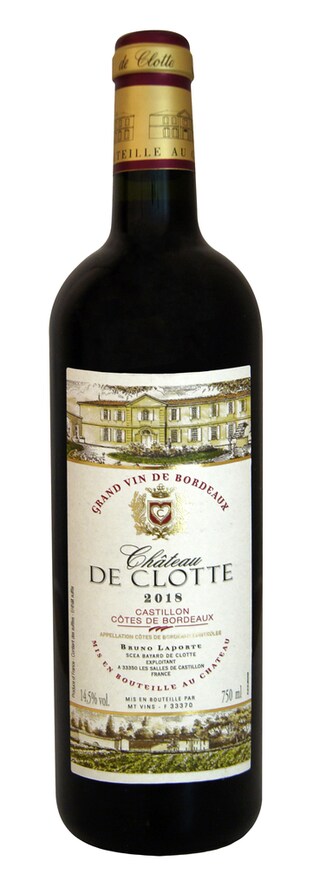 France - Frankrijk | Bordeaux - Côtes de Bordeaux | Château de Clotte 2018 