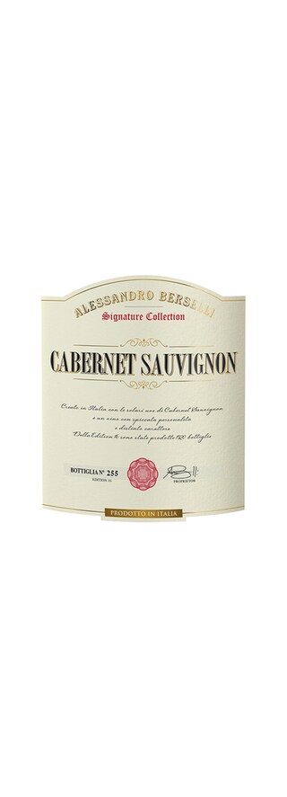 Italie - Italië | Lombardia-Sicilia-Toscana | Berselli & Gerbino Signature collection Cabernet Sauvignon 2016 | CB 