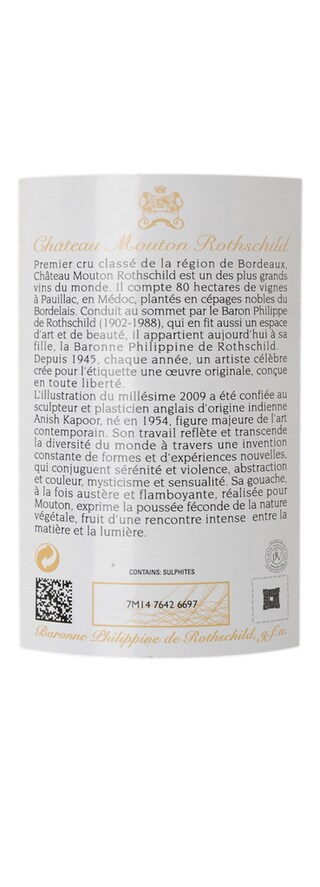 France - Frankrijk | Bordeaux - Pauillac | Château Mouton Rothschild 2009 