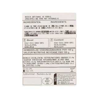 Delhaize | Artisanale pensen | Wit | Peterselie 