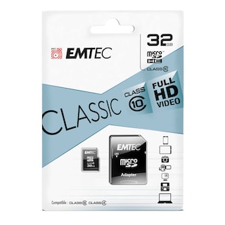 Emtec | MicroSDHC 32GB Class 10 Cl 