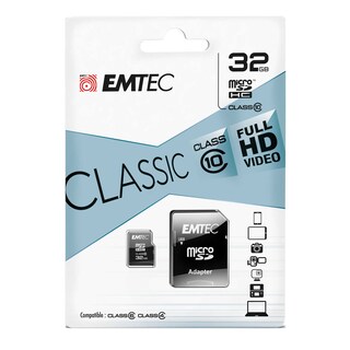 Emtec | MicroSDHC 32GB Class 10 Cl 