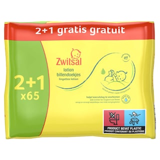 Zwitsal | Lingettes | Lotion | 2+1 Gratuit 