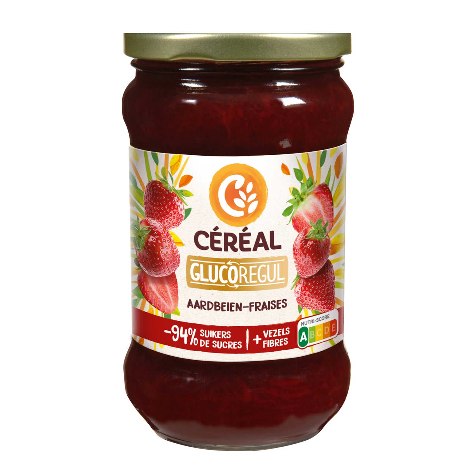 Céréal Confituur | Gluco control | Aardbeien