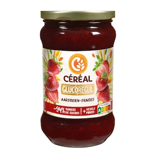 Céréal | Confiture | Gluco control | Fraises 