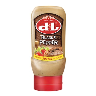 Sauce | Black pepper | Squeeze