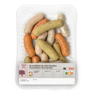 Delhaize | Mini boudins | Assortiment 