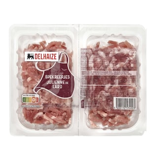 Delhaize | Allumettes lardons | Salé 