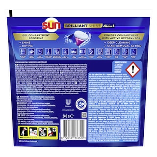 Sun | Vaatwascapsules | Brillant shine 