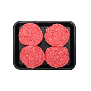 Delhaize | Burger 100% rund gekruid 4st 