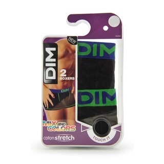 Dim | Paris | Boxer Mix&Colors | zwart/blauw-groen | T3 