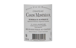 France - Frankrijk | Bordeaux - Bordeaux Supérieur | Château Canon Montsegur 15 Rouge 