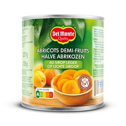 Abricots | Demi | Sirop léger | Boîte