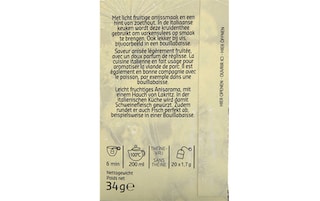 Delhaize | Bio | Kruidenthee | Venkel | Zakjes | Bio 