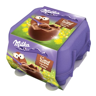 Milka | Chocolat | oeuf coque | Cacao 136 gr