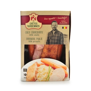 Les Crêtes d'Ardennes | Choucroute Volaille 100% 