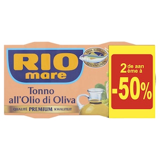 Rio Mare | Thon | Huile d'olive | 2ième 1/2 prix 
