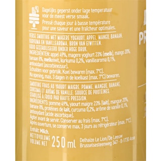 Delhaize | Protein | Smoothie | Vanilla 