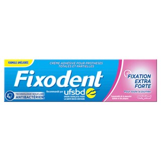 Fixodent | Crème Adhésive pour Prothèses Dentaires | Original 47 gr