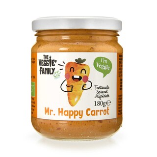The veggie family | Verspreid | Wortels | Gember | Bio 180 gr