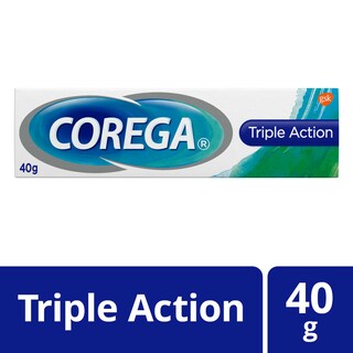 Corega | Creme fixative | Triple Action 