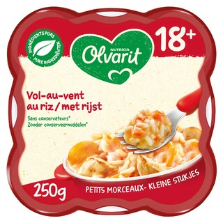Olvarit | Maaltijd | Vol-au-vent met rijst | 18M 