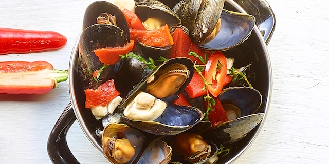 Moules à l’espagnole