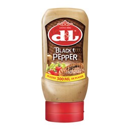 Sauce | Black pepper | Squeeze