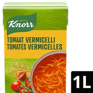 Knorr | Soupe | Tomate | Vermicelli | Brique 1 l