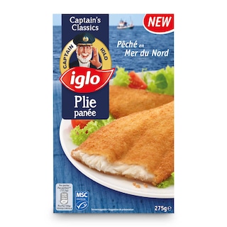 Iglo | 275G IGLO GEPANEERDE PLADIJS 