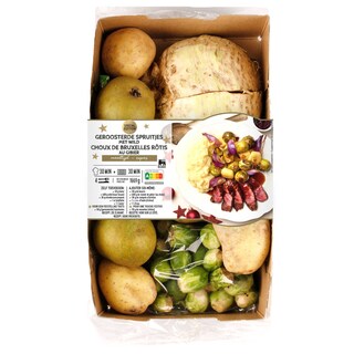 Delhaize | Maaltijdbox | Wild | Geroosterde spruitjes 