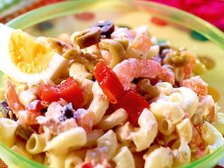 Pastasalade op z’n Russisch