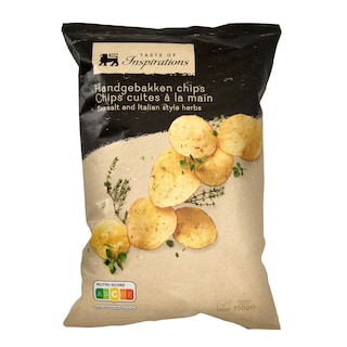 Taste of Inspirations | Chips | Zeezout | Italiaanse kruiden 