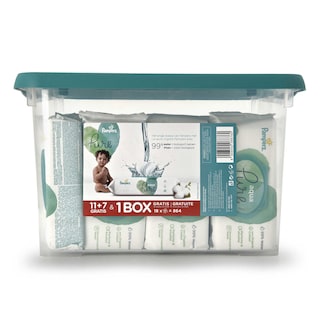 Pampers | 11+7G | 48ct | Lingettes | Aqua Pure 