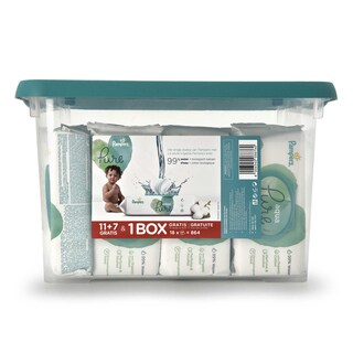 Pampers | 11+7G | 48ct | Doekjes | Aqua Pure 