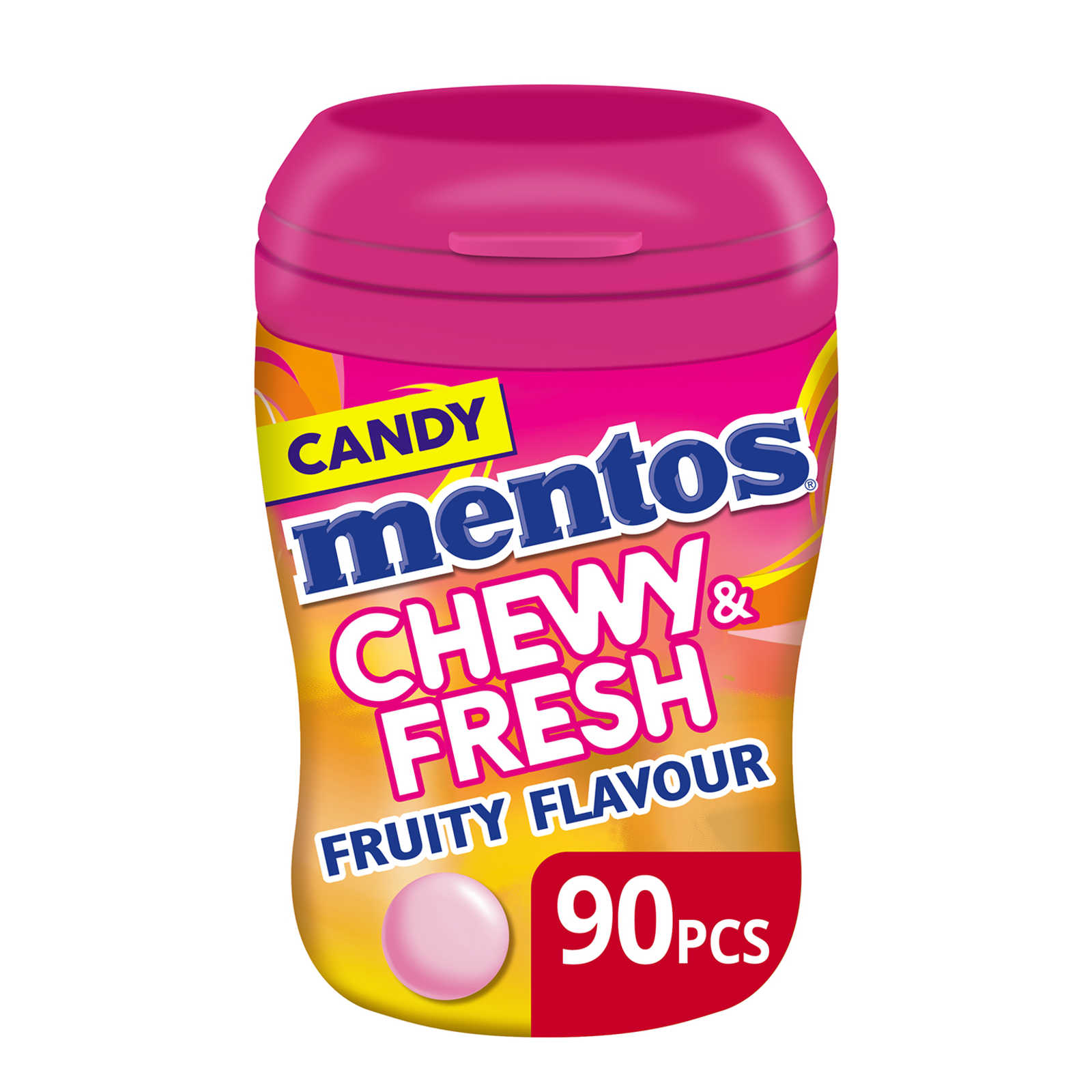 Mentos Snoepjes Chewy And Fresh Fruit 99 Gr Delhaize 2711