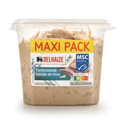 Delhaize | Salade | Tonijn | Maxi pack | MSC 