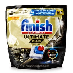 Finish | 18 Tablettes | Lave Vaisselle | Ultimate + | Regular 