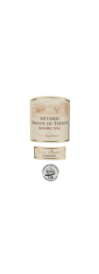 France - Frankrijk | Sud-Ouest - Cahors | Métairie Grande du Theron Prestige 2016 