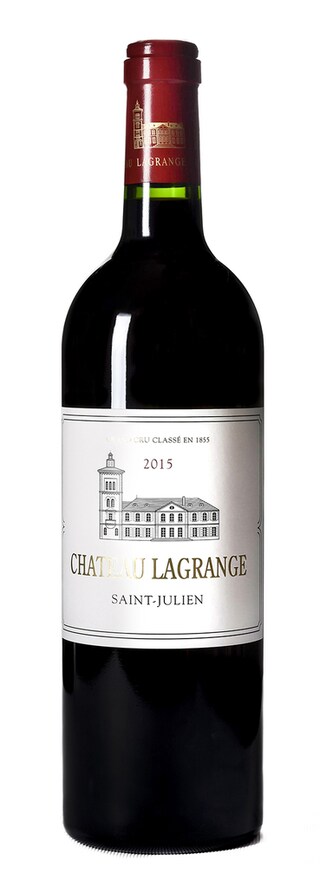 France - Frankrijk | Bordeaux Saint Julien | Château Lagrange 15 Rood | Houten Kist 