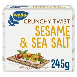 Knäckebröd | Crunchy Tw | Sesam&Zeezout