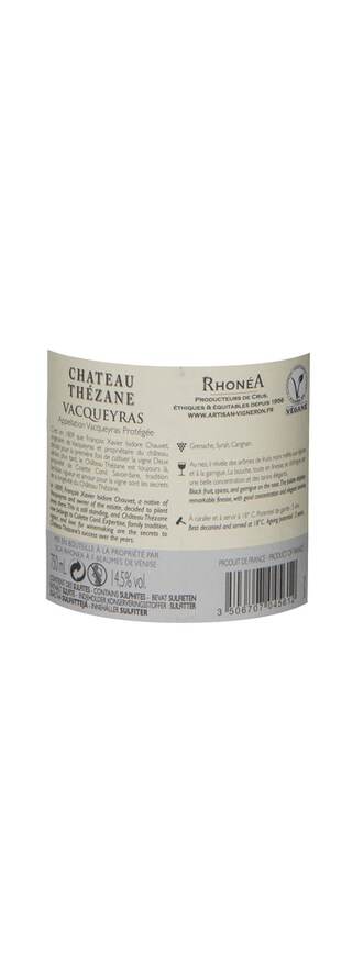 France - Frankrijk | Rhône - Vacqueyras | Château de la Thézanne 2017 | BIO 