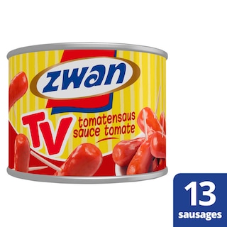 Zwan | TV | Saucisse | TV Sauce Tomate | 210 g 