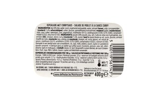 Delhaize | Salade de poulet curry | Maxi pack 400 gr