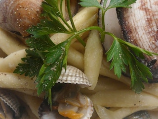 Artisanale pasta met vongole